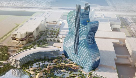 El primer hotel guitarra de Hard Rock está listo para su apertura