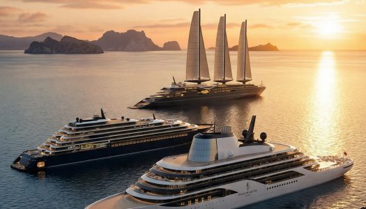 Las marcas de hoteles están llevando el lujo al mar: más que cruceros, yates de lujo
